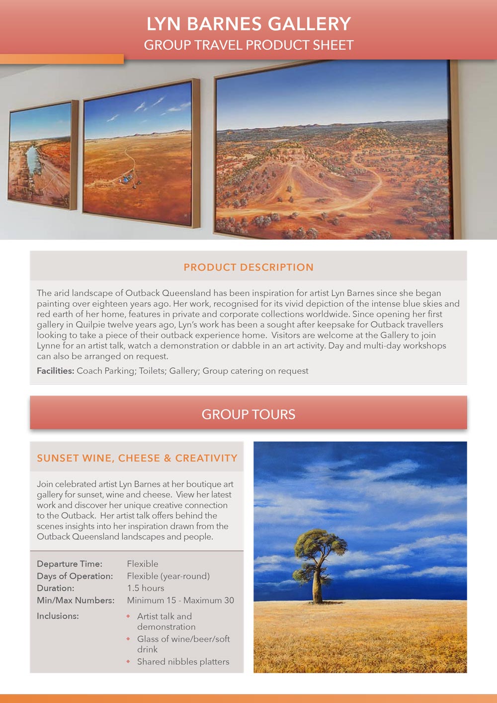 Lyn Barnes Gallery product sheet preview